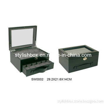 20PCS Large Capacity PU Watch Box (SW0002)